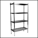 Heavy Duty Aluminum Adjustable Shelving